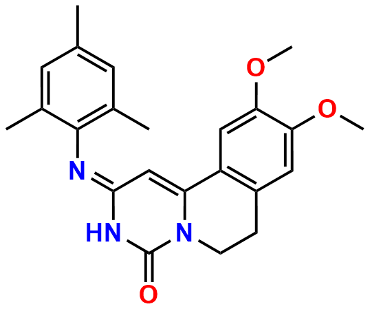 (E)-2-(Mesitylimino)-9,10-dimethoxy-2,3,6,7-tetrahydro-4H-pyrimido[6,1-a]isoquinolin-4-one