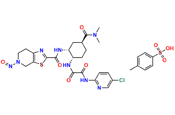 N-Nitroso N-Desmethyl Edoxaban (P-Toluenesulfonic acid)