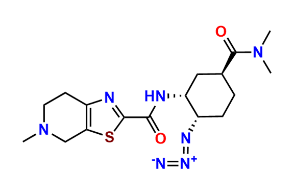 N-((1R,2S,5S)-2-Azido-5-(dimethylcarbamoyl)cyclohexyl)-5-methyl-4,5,6,7-tetrahydrothiazolo[5,4-c]pyridine-2-carboxamide