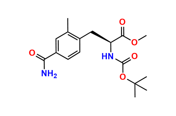 (S)-Methyl 2-((tert-Butoxycarbonyl)amino)-3-(4-carbamoyl-2,6-dimethylphenyl)propanoate