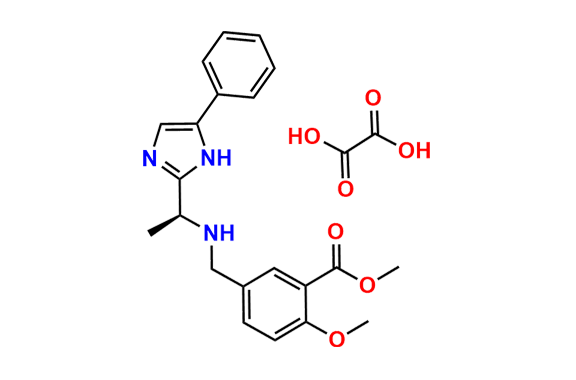 Methyl (S)-2-methoxy-5-(((1-(5-phenyl-1H-imidazol-2-yl)ethyl)amino)methyl)benzoate oxalate