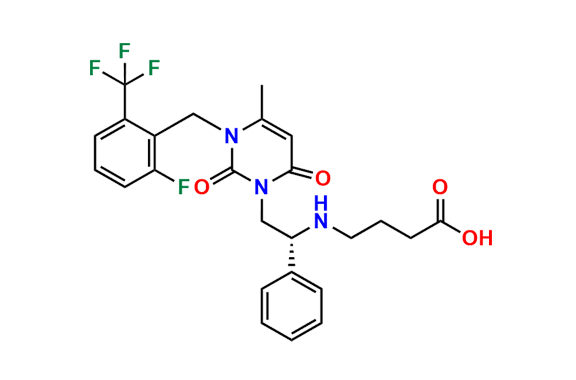 Elagolix Des-Fluoromethoxy Benzene