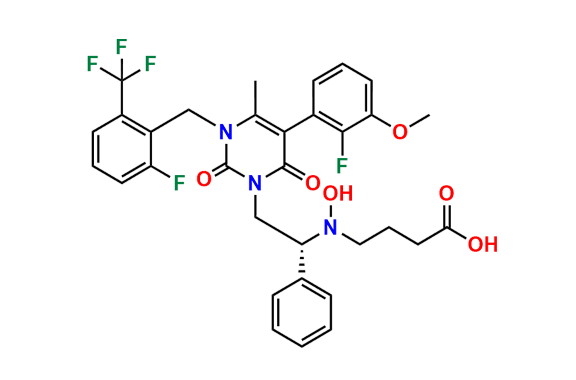 Hydroxyl Amine Elagolix Impurity