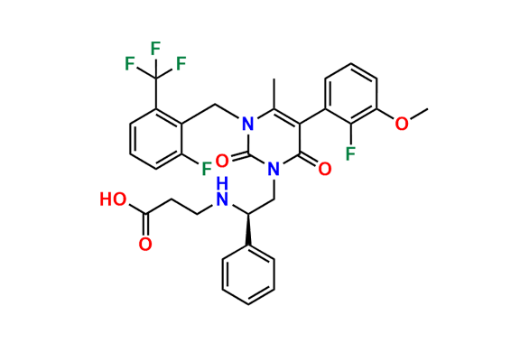 Elagolix Propanoic Acid Analog