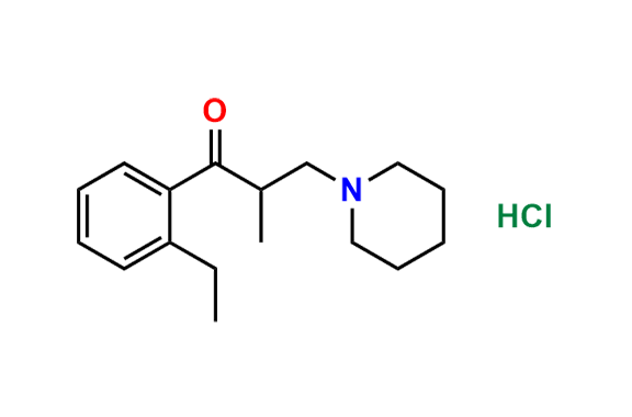 1-(2-Ethylphenyl)-2-methyl-3-(piperidin-1-yl)propan-1-one Hydrochloride