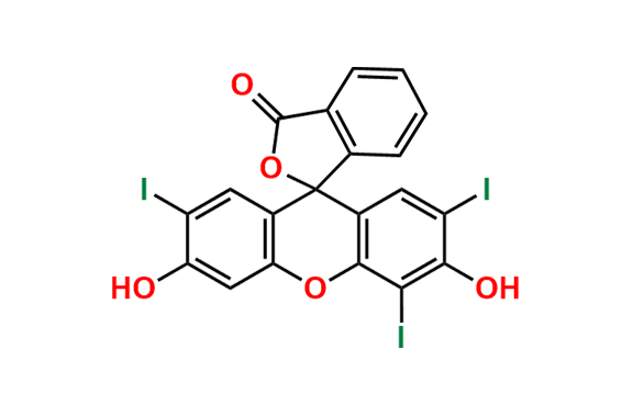 3\',6\'-Dihydroxy-2\',4\',7\'-triiodo-3H-spiro[isobenzofuran-1,9\'-xanthen]-3-one