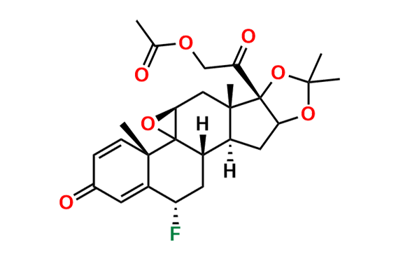 6-Alfa-Fluoro Epoxide Acetonide acetate