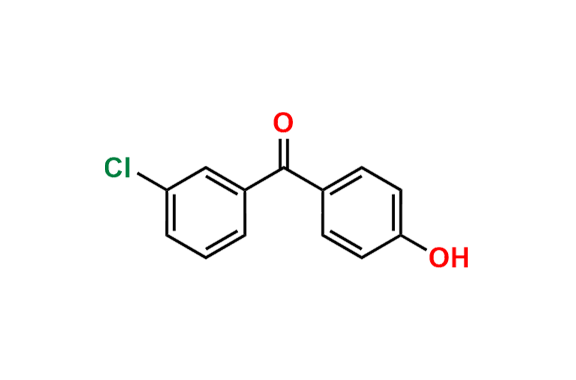 3-Chloro-4`-hydroxybenzophenone