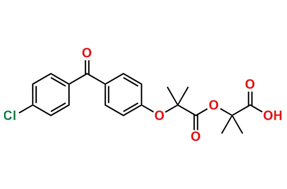 Fenofibric Acid 1-Carboxyl-1-methylethyl Ester