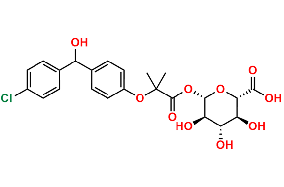 Fenirofibrate Acyl-β-D-glucuronide