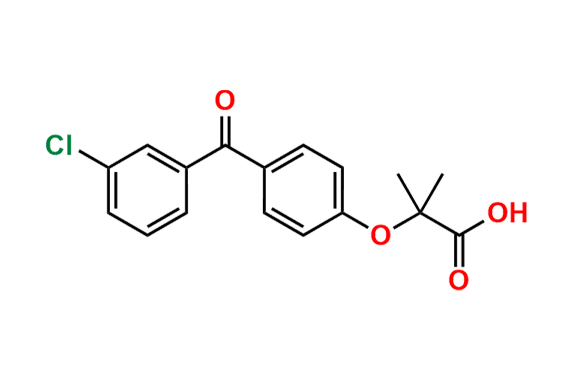 3-Chloro Fenofibric Acid