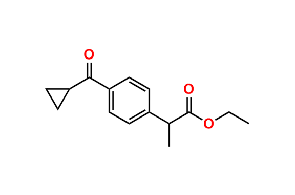 Ethyl 2-(4-(cyclopropanecarbonyl)phenyl)propanoate