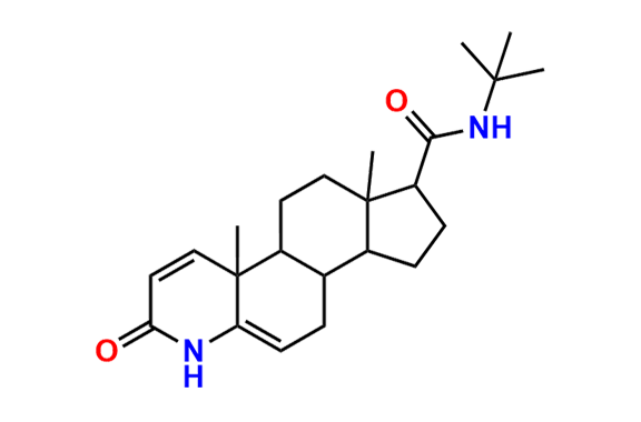 rel-(4aR,4bS,6aS,7S,9aS,9bS)-N-(tert-Butyl)-4a,6a-dimethyl-2-oxo-2,4a,4b,5,6,6a,7,8,9,9a,9b,10-dodecahydro-1H-indeno[5,4-f]quinoline-7-carboxamide