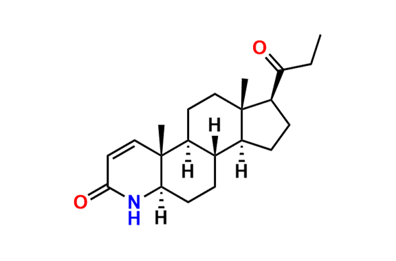 Des[[N-(1,1-Dimethylethyl)amino]carbonyl] 17-(Propionyl) Finasteride