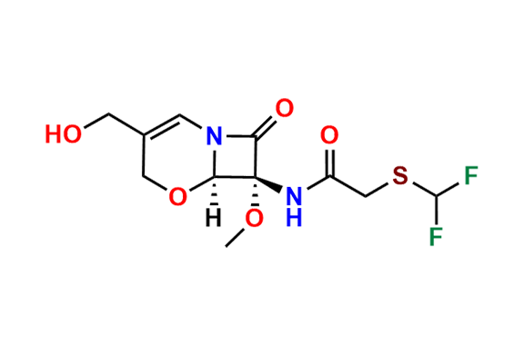 2-((Difluoromethyl)thio)-N-((6R,7R)-3-(hydroxymethyl)-7-methoxy-8-oxo-5-oxa-1-azabicyclo[4.2.0]oct-2-en-7-yl)acetamide