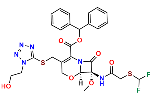 Flomoxef Benzhydryl Ester