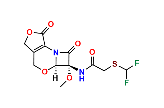 2-((Difluoromethyl)thio)-N-((5aR,6R)-6-methoxy-1,7-dioxo-1,4,5a,6-tetrahydro-3H,7H-azeto[2,1-b]furo[3,4-d][1,3]oxazin-6-yl)acetamide