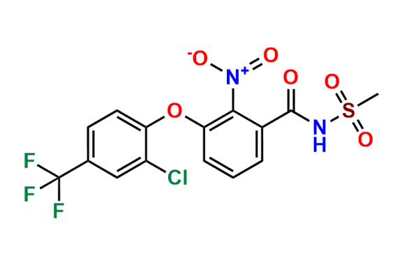 3-(2-Chloro-4-(trifluoromethyl)phenoxy)-N-(methylsulfonyl)-2-nitrobenzamide