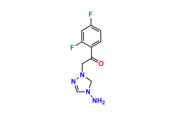 2-(4-Amino-4,5-dihydro-1H-1,2,4-triazol-1-yl)-1-(2,4-difluorophenyl)ethan-1-one