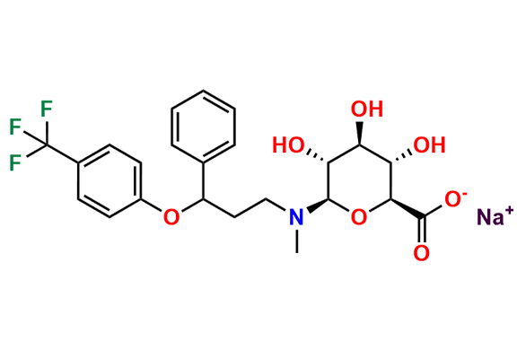 Fluoxetine N-Glucuronide (Mixture of Diastereomers)