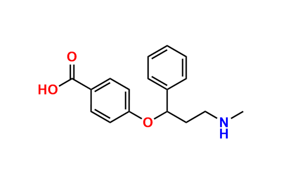 4-(3-(Methylamino)-1-phenylpropoxy)benzoic Acid
