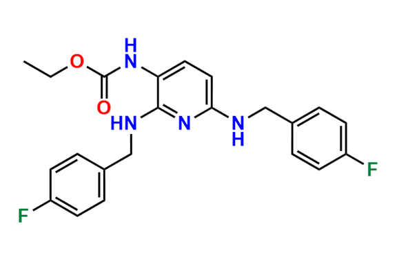 Ethyl (2,6-bis((4-fluorobenzyl)amino)pyridin-3-yl)carbamate