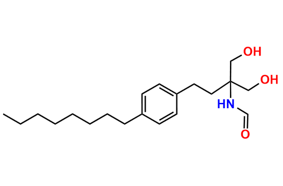 N-(1-Hydroxy-2-(hydroxymethyl)-4-(4-octylphenyl)butan-2-yl)formamide