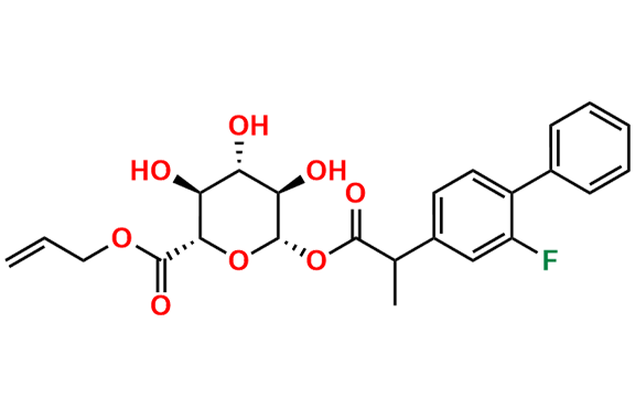 Flurbiprofen Acyl-beta-D-glucuronide Allyl Ester (Mixture of Diastereomers)