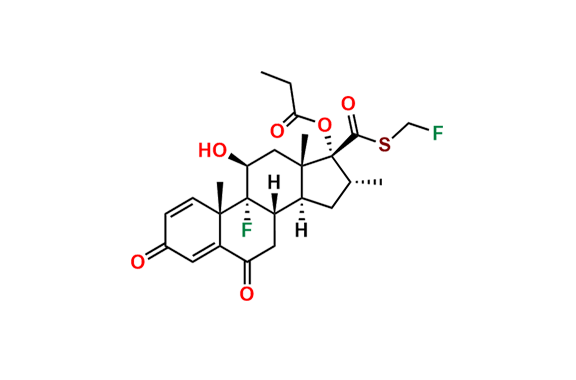 6-Desfluoro-6-Oxo Fluticasone Propionate