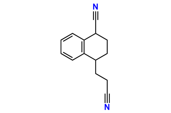 4-(2-Cyanoethyl)-1,2,3,4-tetrahydronaphthalene-1-carbonitrile