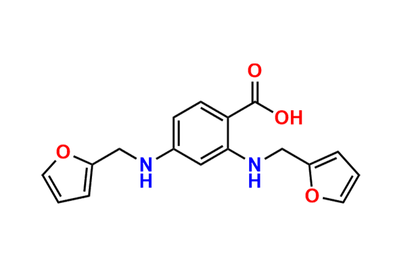 2,4-bis-{[(furan-2-yl)methyl]amino}benzoic acid