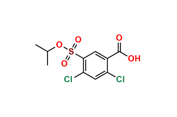 2,4-dichloro-5-(isopropyl sulfonyl)benzoic acid