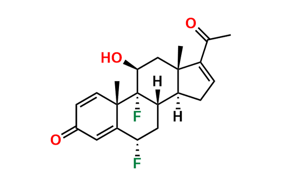 (6alpha,11beta)-6,9-Difluoro-11-hydroxypregna-1,4,16-triene-3,20-dione