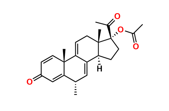 Fluormetholone Acetate, 7, 9(11) diene analog