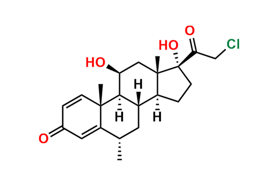 (6S,8S,9S,10R,11S,13S,14S,17R)-17-(2-Chloroacetyl)-11,17-dihydroxy-6,10,13-trimethyl-6,7,8,9,10,11,12,13,14,15,16,17-dodecahydro-3H-cyclopenta[a]phenanthren-3-one