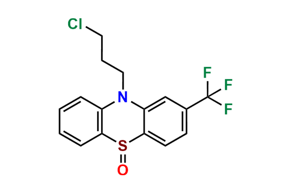 10-(3-Chloropropyl)-2-(trifluoromethyl)-10H-phenothiazine 5-Oxide