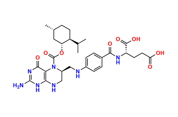 5-(-)-Menthyloxycarbonyl-(6S)-tetrahydrofolate