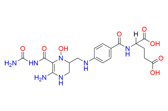 Folinic Acid Open Ring 1-hydroxy Impurity (Racemic)
