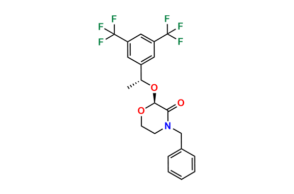 (S)-4-Benzyl-2-((R)-1-(3,5-bis(trifluoromethyl)phenyl)ethoxy)morpholin-3-one