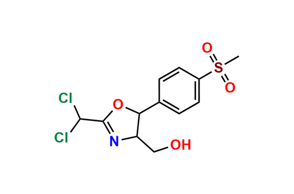 (2-(Dichloromethyl)-5-(4-(methylsulfonyl)phenyl)-4,5-dihydrooxazol-4-yl)methanol