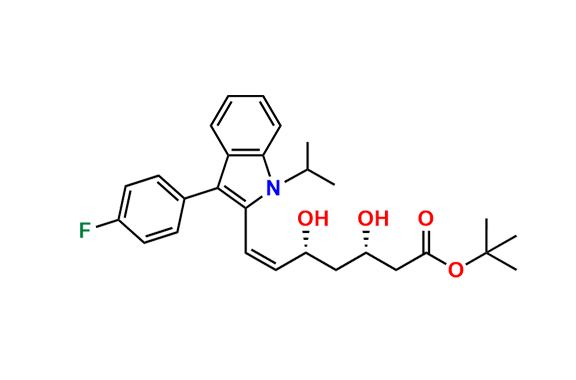 Fluvastatin Z-Isomer Tert-Butyl Ester