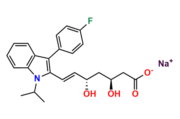 (S,S)-Fluvastatin Sodium Salt