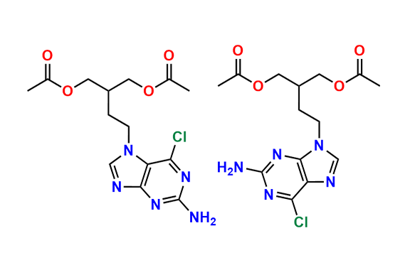 6- Chloro Famcyclovir Mixture of Isomer