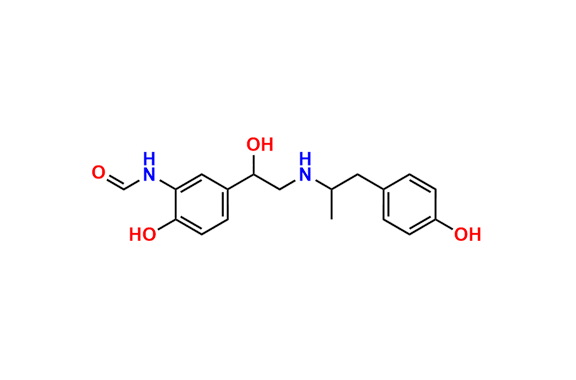 N-(2-Hydroxy-5-(1-hydroxy-2-((1-(4-hydroxyphenyl)propan-2-yl)amino)ethyl)phenyl)formamide