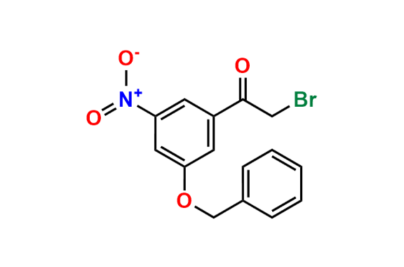 1-(3-(Benzyloxy)-5-nitrophenyl)-2-bromoethan-1-one