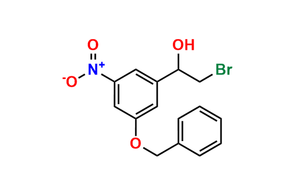 1-(3-(Benzyloxy)-5-nitrophenyl)-2-bromoethan-1-ol