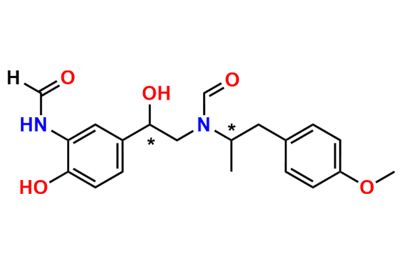 Formoterol Formyl Impurity (Mixture of Isomer) Isomer 1 and Isomer II)