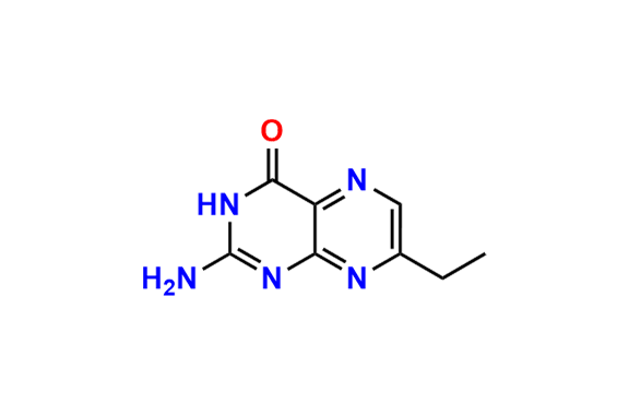 2-Amino-7-ethyl-4(3H)-pteridinone