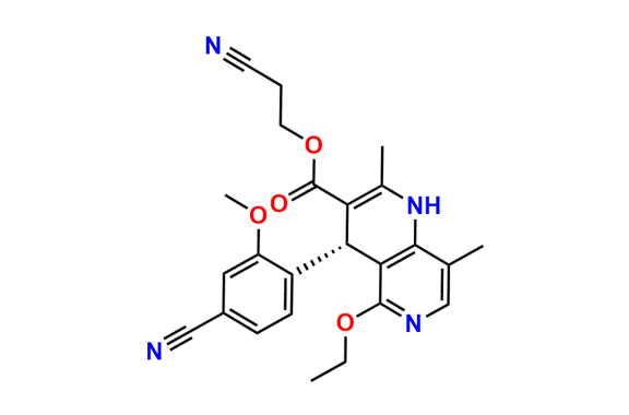  Finerenone Cyano Ethyl Ethoxy Impurity