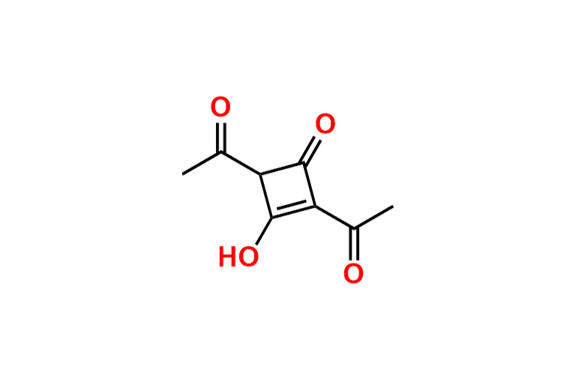 1,1-(2-Hydroxy-4-oxocyclobut-1-ene-1,3-diyl)bis(ethan-1-one)